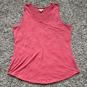 Salmon Sleeveless Tank Top